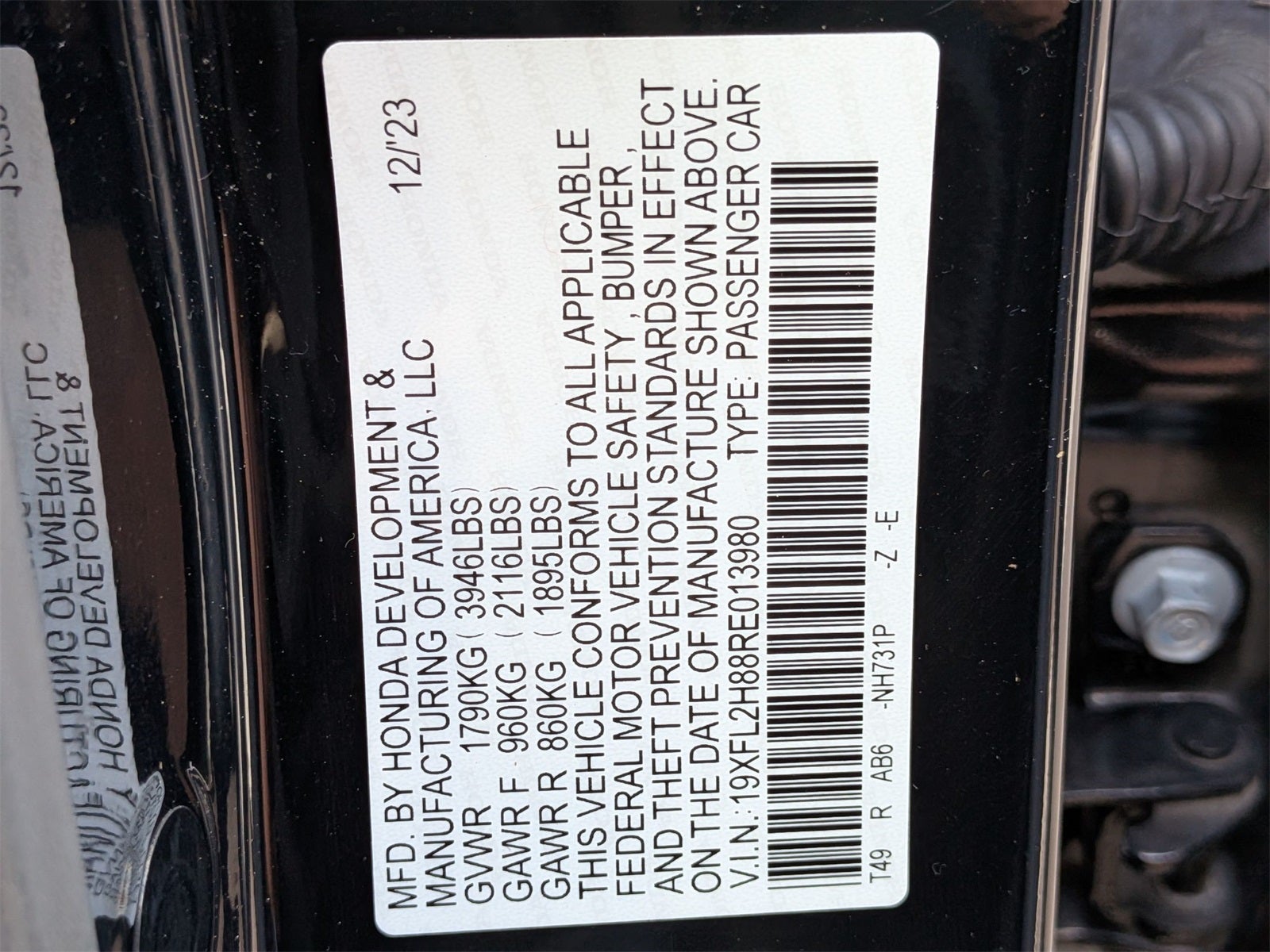 2024 Honda Civic Sport