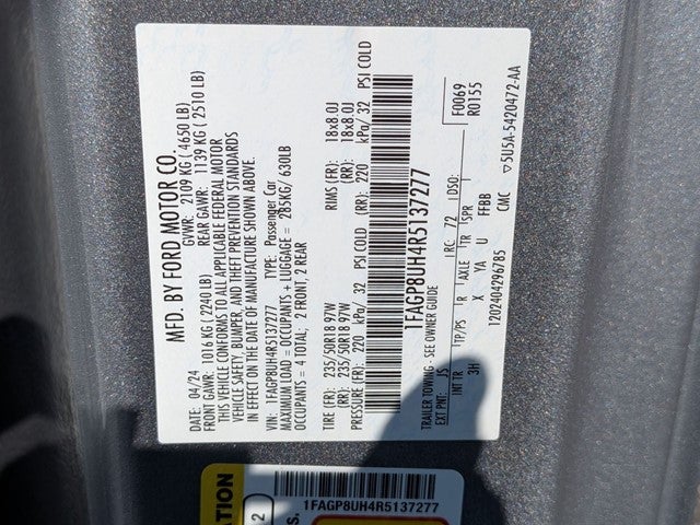 2024 Ford Mustang EcoBoost Premium