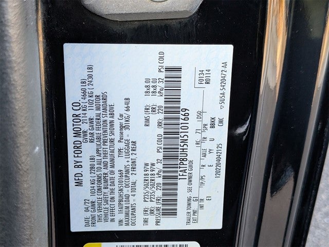 2022 Ford Mustang EcoBoost Premium