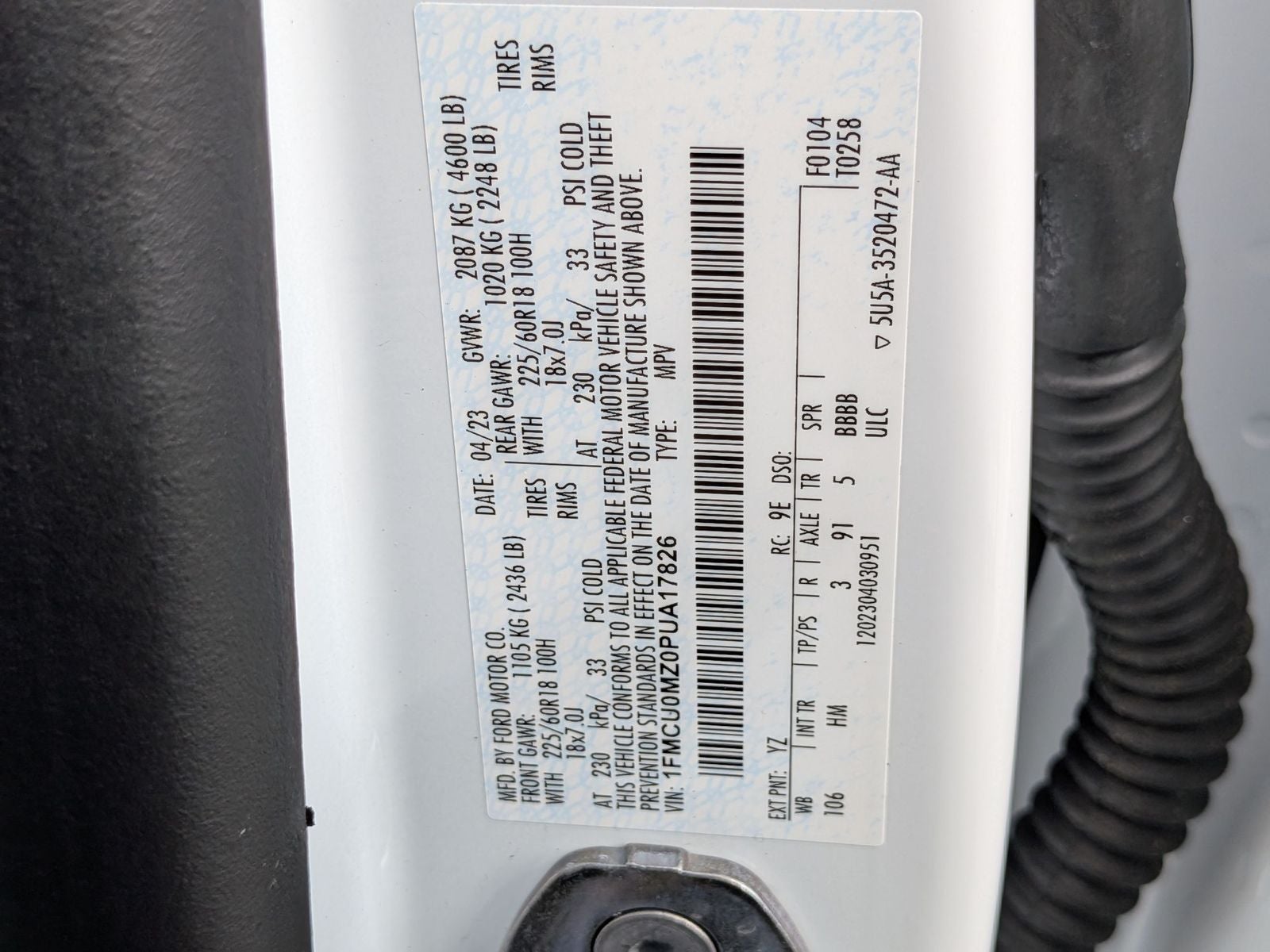 2023 Ford Escape Hybrid ST-Line