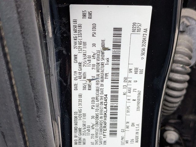 2019 Ford Ranger Lariat