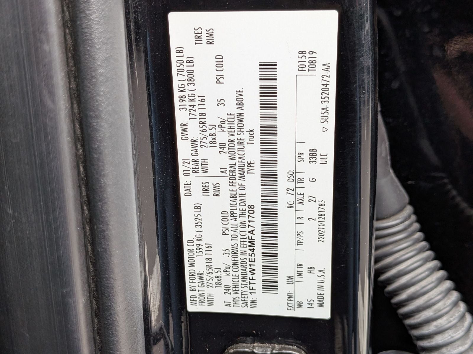 2021 Ford F-150 Lariat