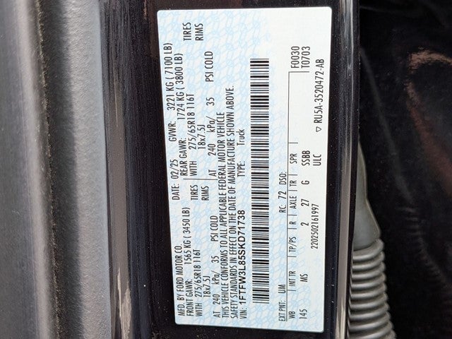 2025 Ford F-150 XLT