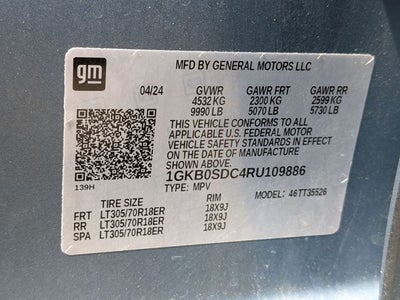2024 GMC Hummer EV SUV 3X