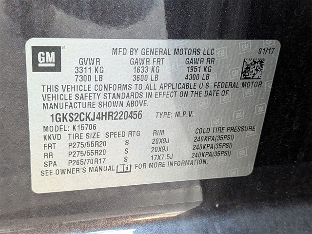 2017 GMC Yukon Denali