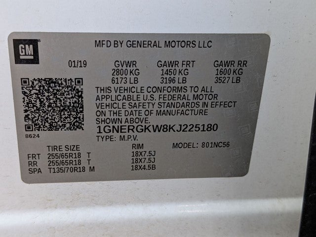 2019 Chevrolet Traverse LT Cloth w/1LT