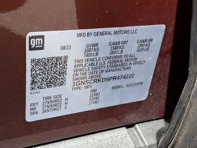 2023 Chevrolet Tahoe RST