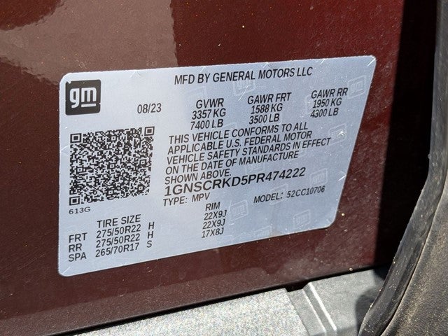 2023 Chevrolet Tahoe RST