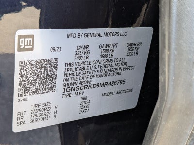 2021 Chevrolet Tahoe RST