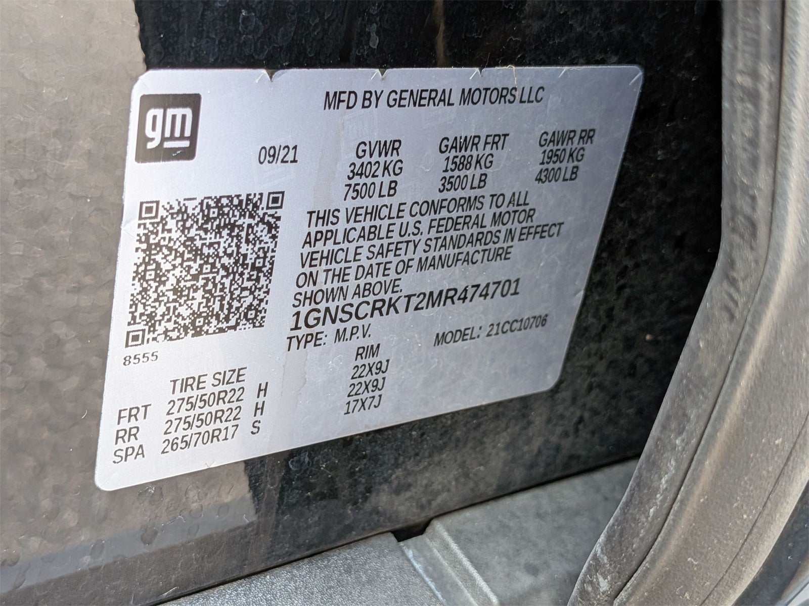 2021 Chevrolet Tahoe RST