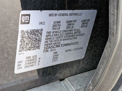 2021 Chevrolet Tahoe RST