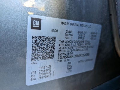 2021 Chevrolet Tahoe LT