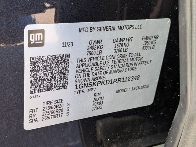 2024 Chevrolet Tahoe Z71