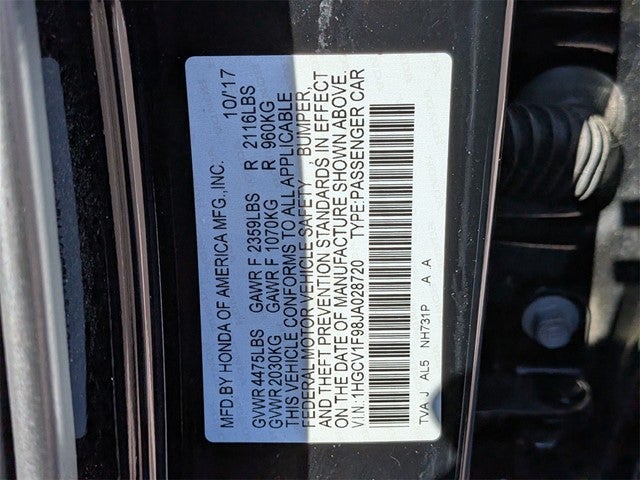 2018 Honda Accord Touring