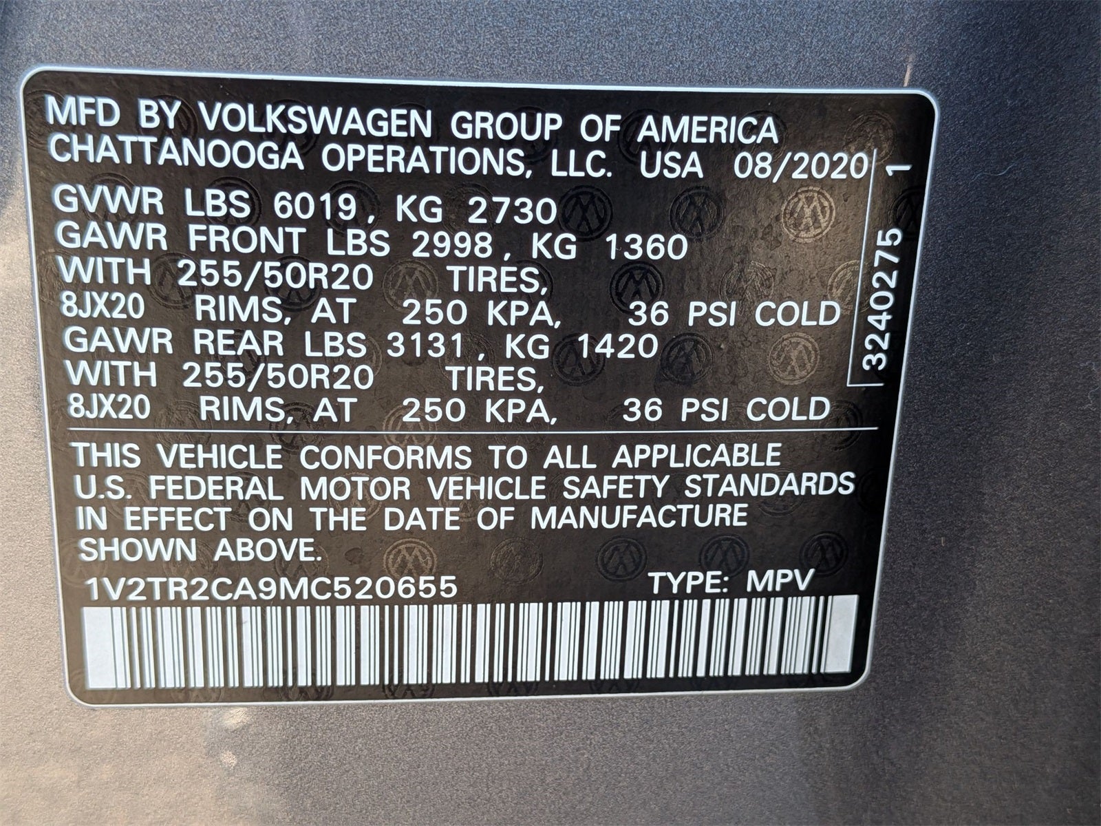 2021 Volkswagen Atlas SEL Premium