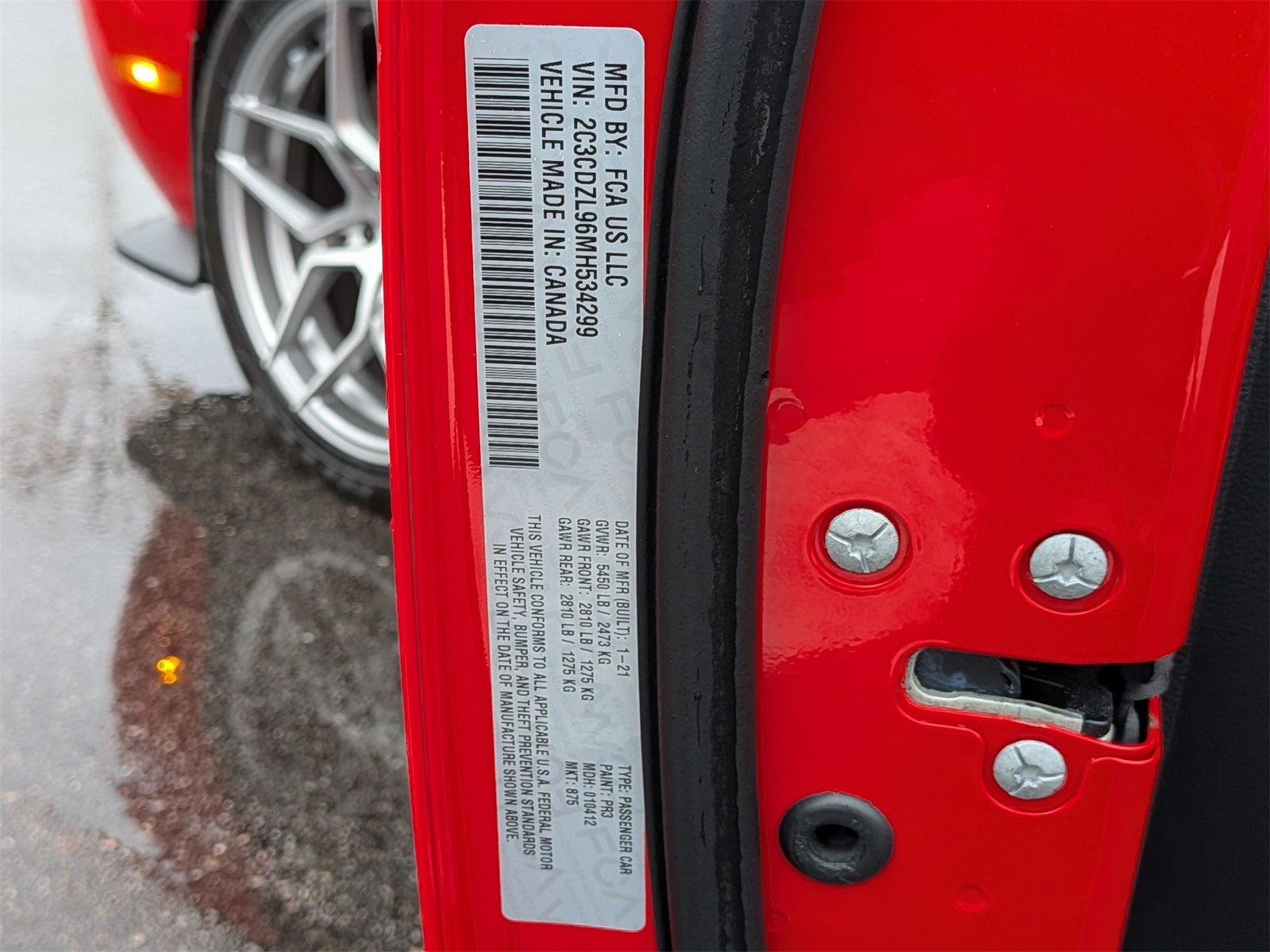 2021 Dodge Challenger SRT Hellcat Redeye