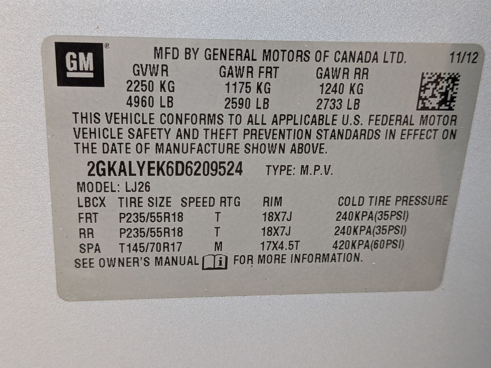 2013 GMC Terrain Denali
