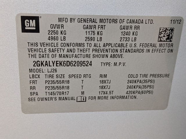 2013 GMC Terrain Denali