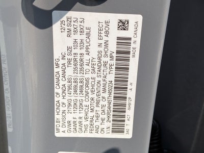 2026 Honda CR-V EX