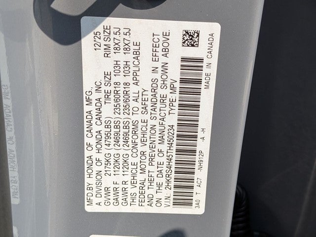 2026 Honda CR-V EX