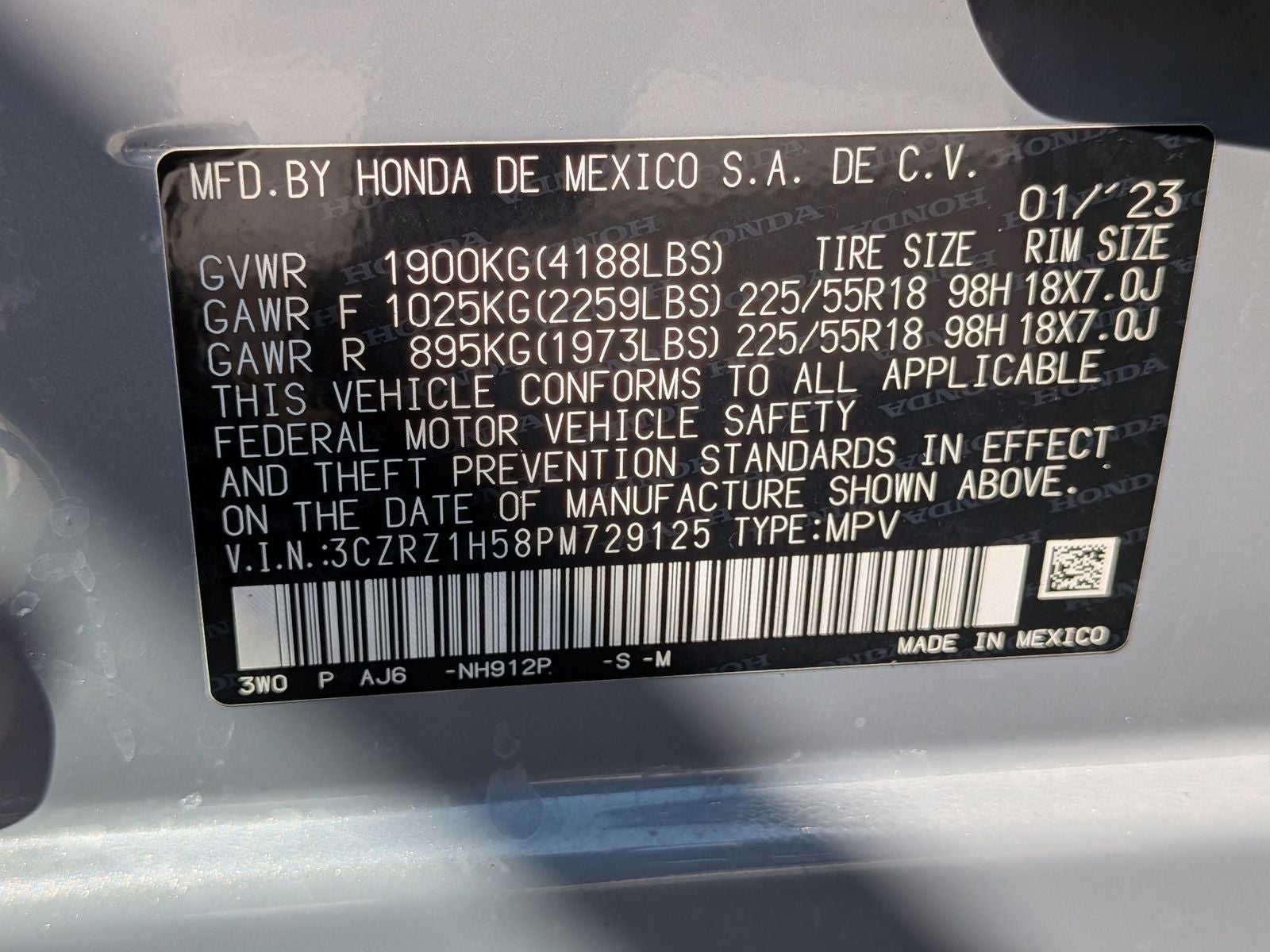 2023 Honda HR-V Sport