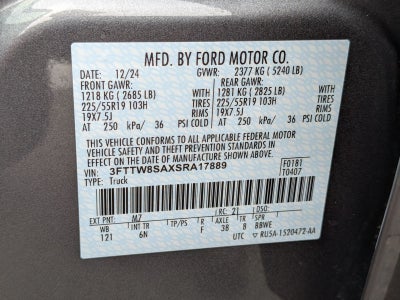 2025 Ford Maverick Lariat