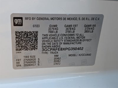 2023 Chevrolet Silverado 1500 High Country