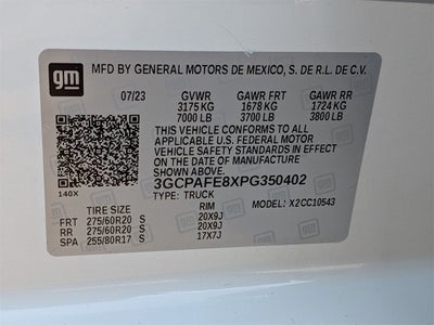 2023 Chevrolet Silverado 1500 High Country