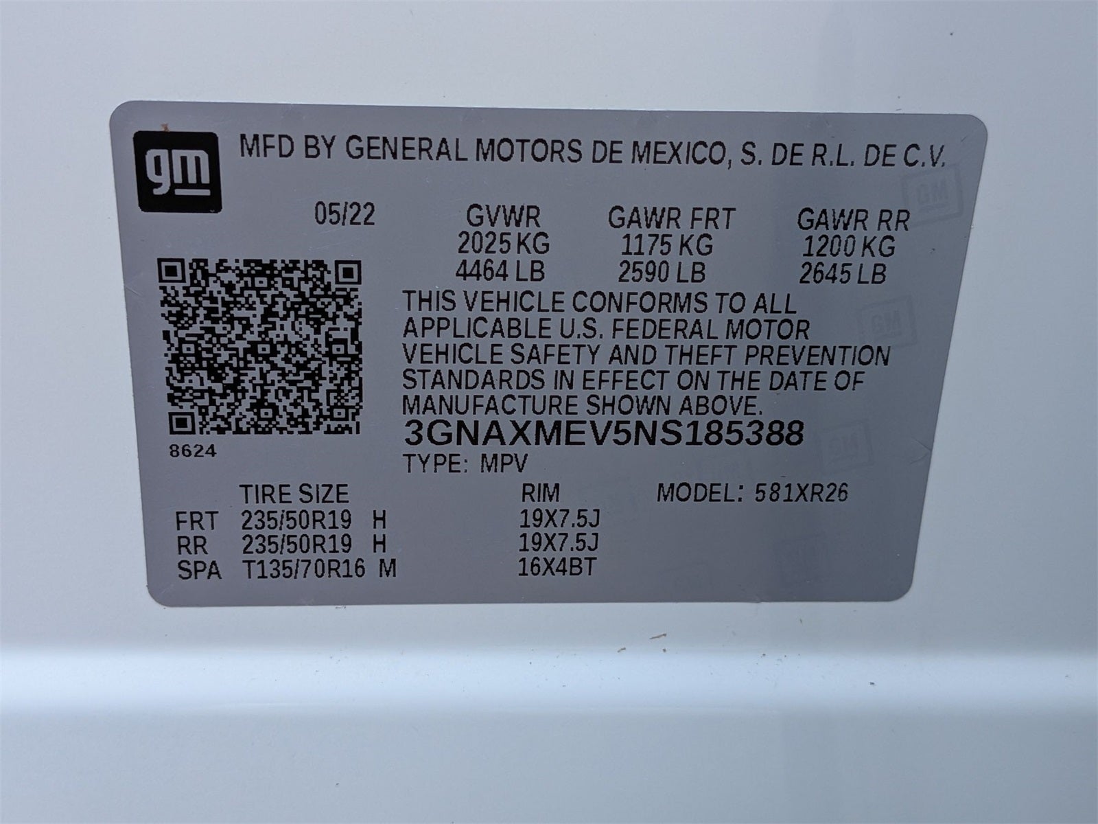 2022 Chevrolet Equinox RS