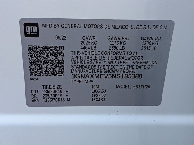 2022 Chevrolet Equinox RS