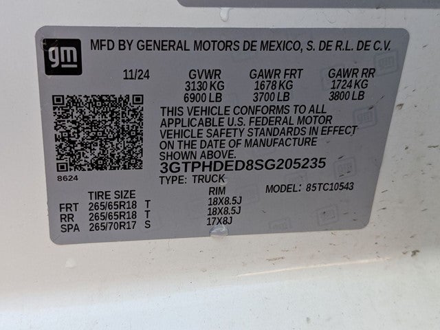 2025 GMC Sierra 1500 SLT