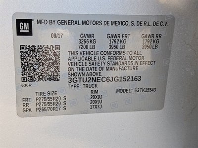 2018 GMC Sierra 1500 SLT