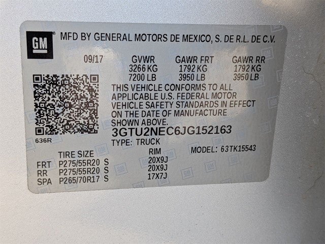 2018 GMC Sierra 1500 SLT