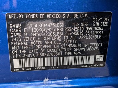 2025 Acura ADX A-Spec Package