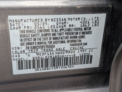 2024 Nissan Sentra SV