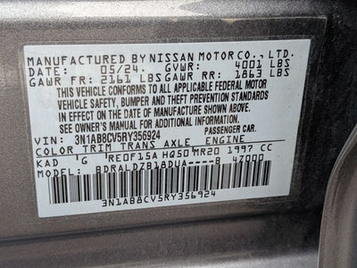 2024 Nissan Sentra SV