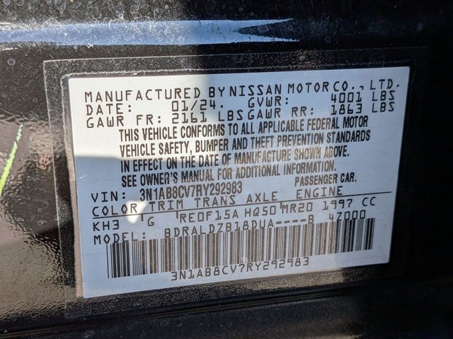 2024 Nissan Sentra SV