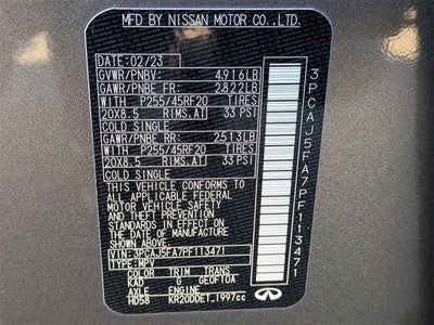 2023 INFINITI QX50 SPORT