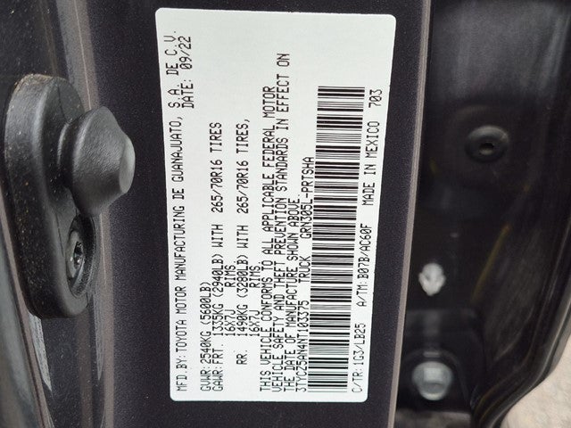 2022 Toyota Tacoma TRD Pro V6