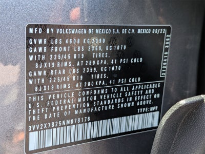 2022 Volkswagen Taos 1.5T SEL