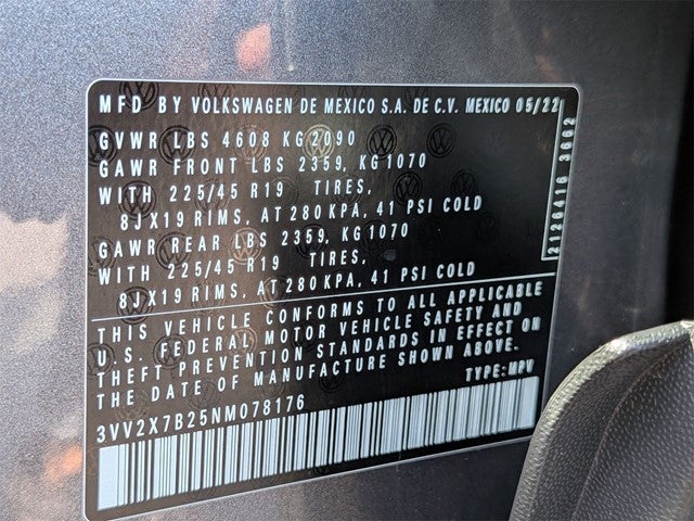 2022 Volkswagen Taos 1.5T SEL