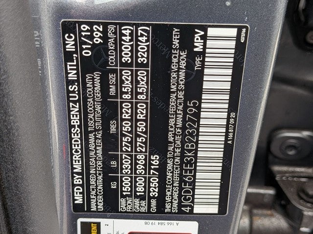 2019 Mercedes-Benz GLS GLS 450 4MATIC®