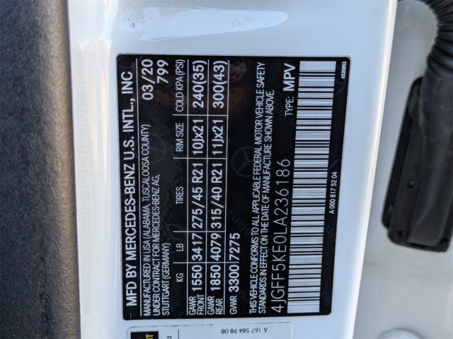 2020 Mercedes-Benz GLS GLS 450 4MATIC®