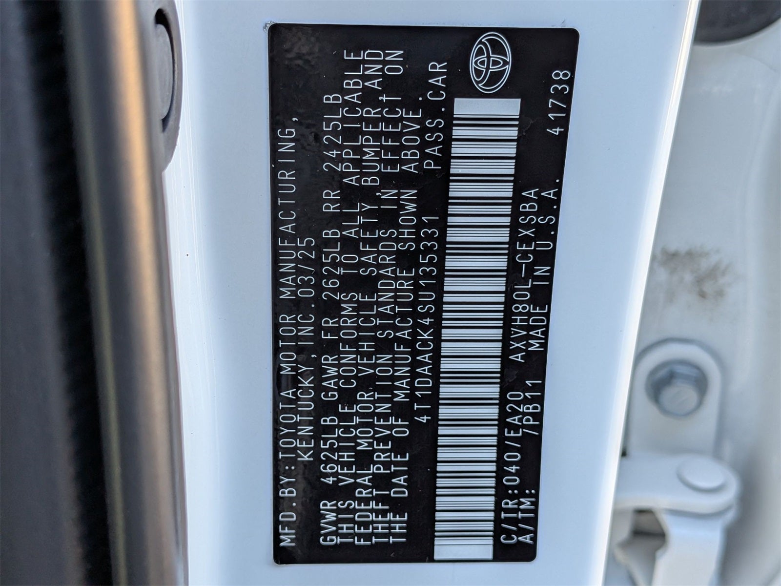 2025 Toyota Camry SE