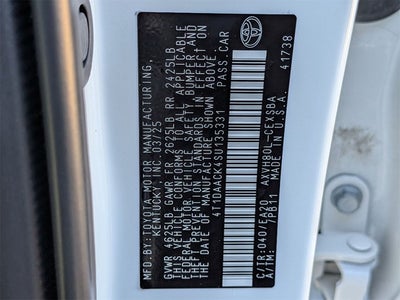 2025 Toyota Camry SE