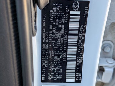 2023 Toyota Camry XSE