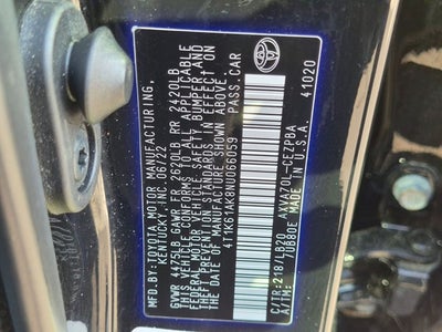 2022 Toyota Camry XSE
