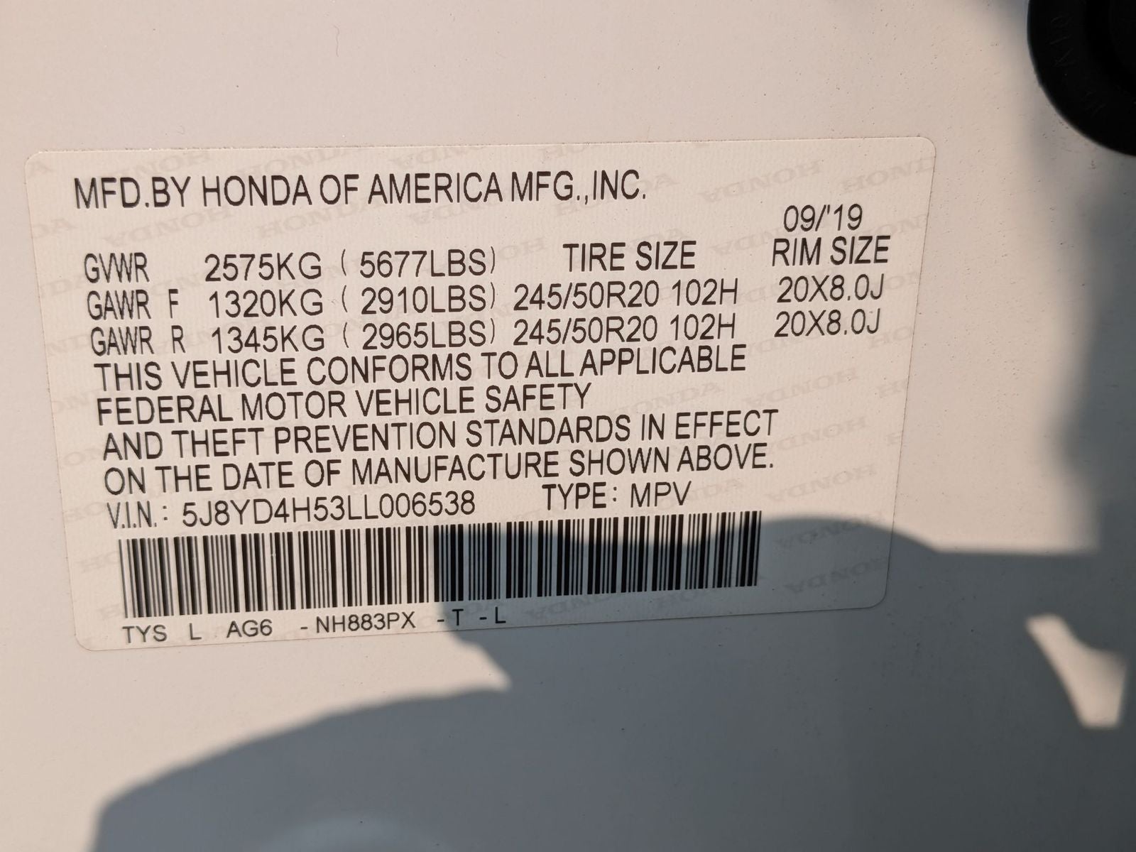 2020 Acura MDX Technology SH-AWD