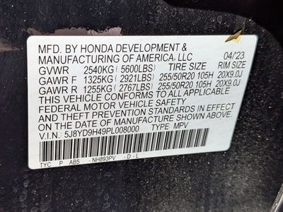2023 Acura MDX Technology