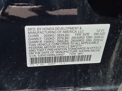 2022 Acura MDX A-Spec SH-AWD